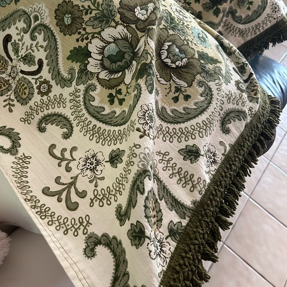 Vintage BATES Mid century bedspread for size Twin bed beautiful - Picture 11 of 13